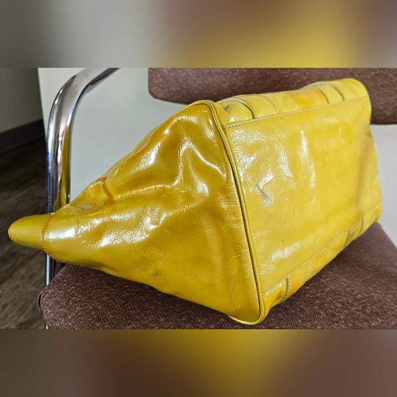 MCM Patent Leather Shoppers Tote - Picture 4 of 14